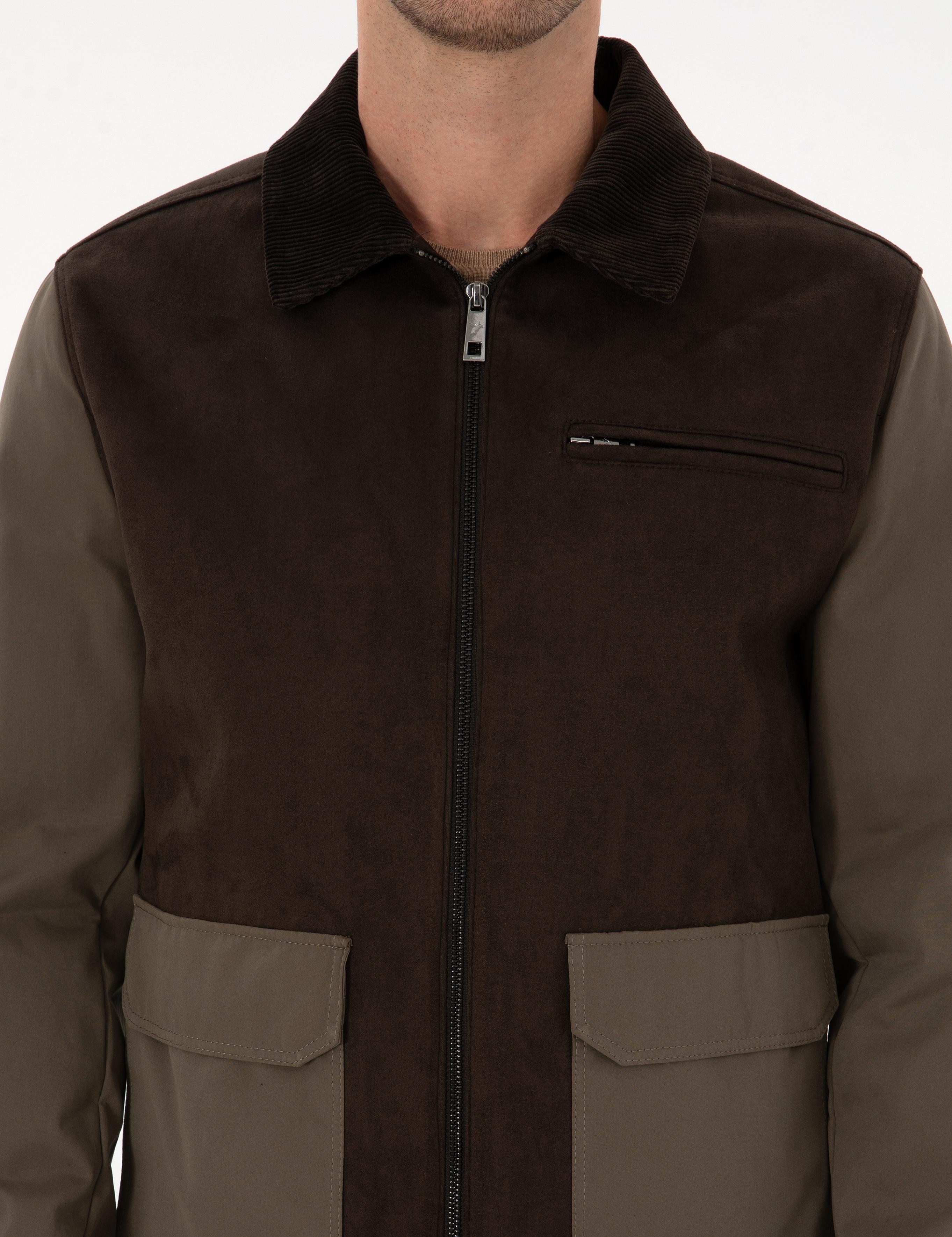 Kahverengi Suni Deri Mont - 50308727033