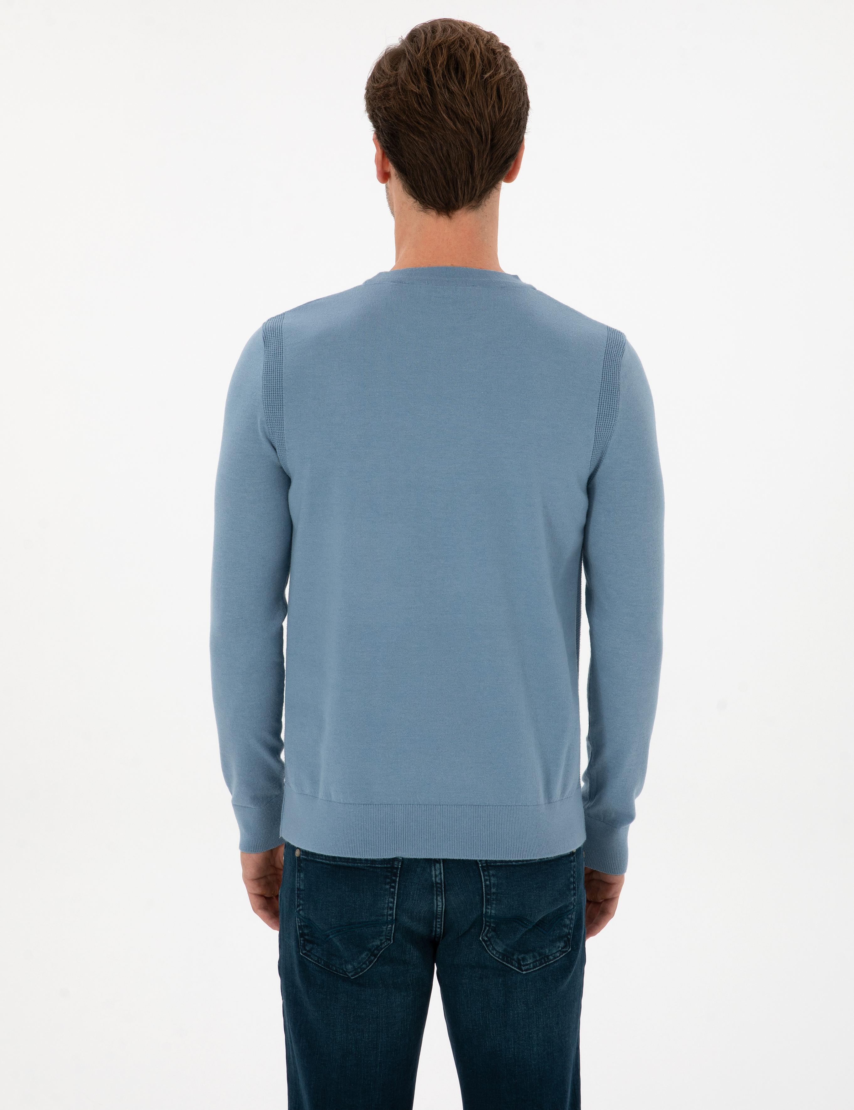 Mavi Slim Fit Bisiklet Yaka Triko Kazak - 50291589028