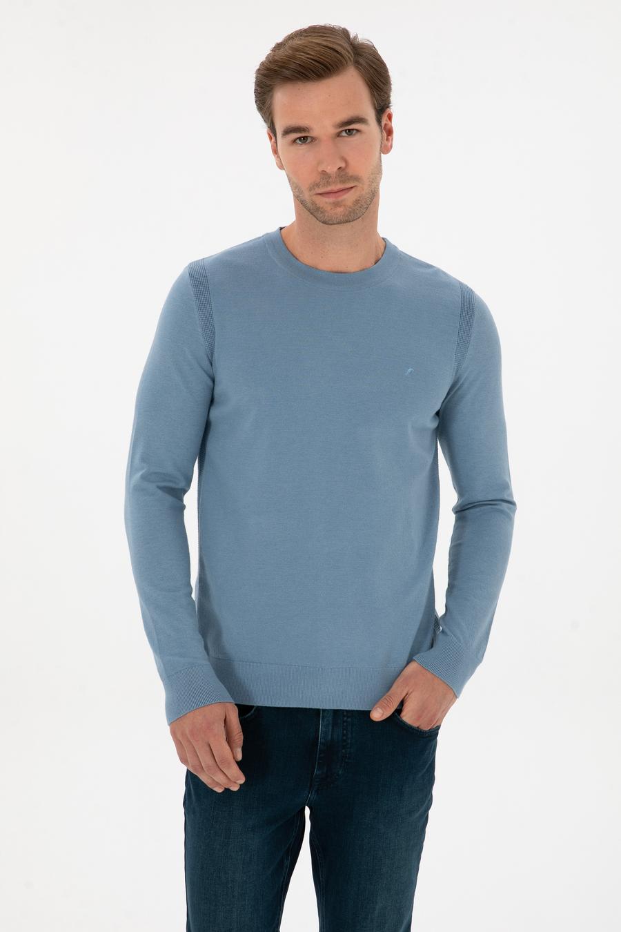 Mavi Slim Fit Bisiklet Yaka Triko Kazak - 50291589028