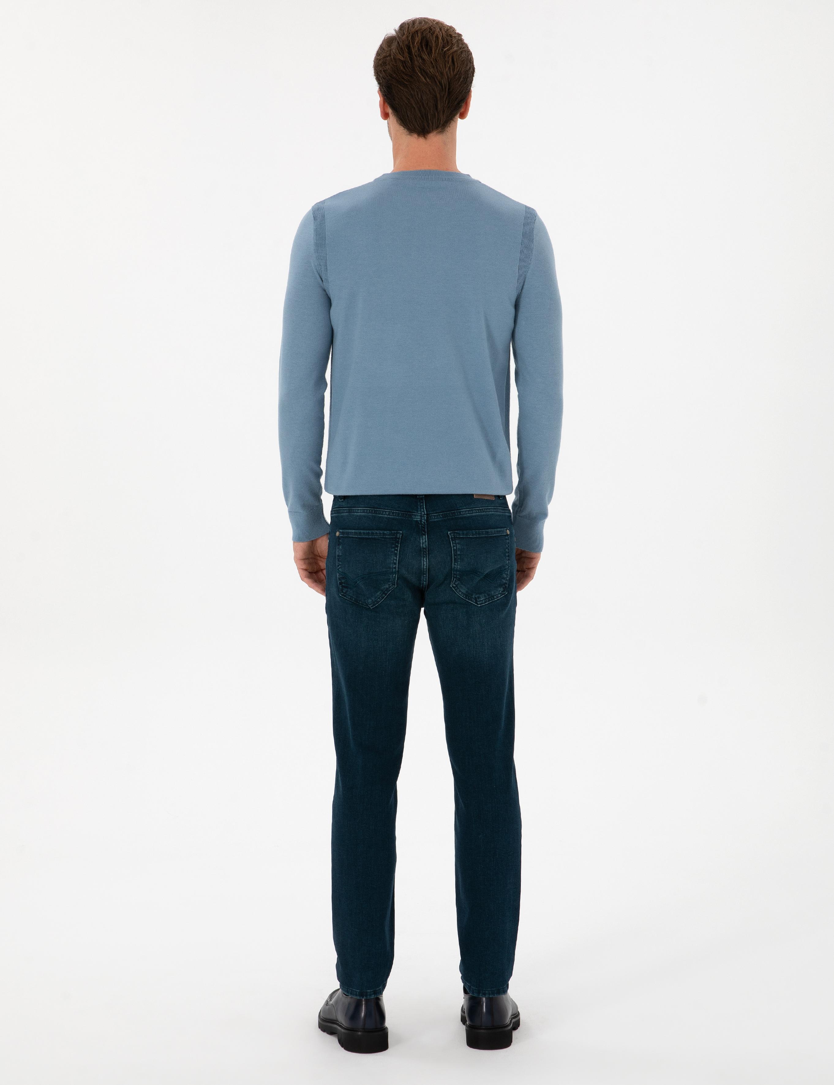 Petrol Slim Fit Pamuk Karışımlı Jean Pantolon - 50308699062