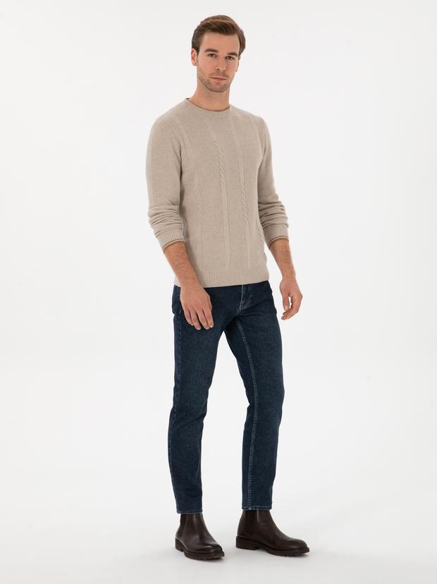 İndigo Slim Fit Pamuk Karışımlı Jean Pantolon