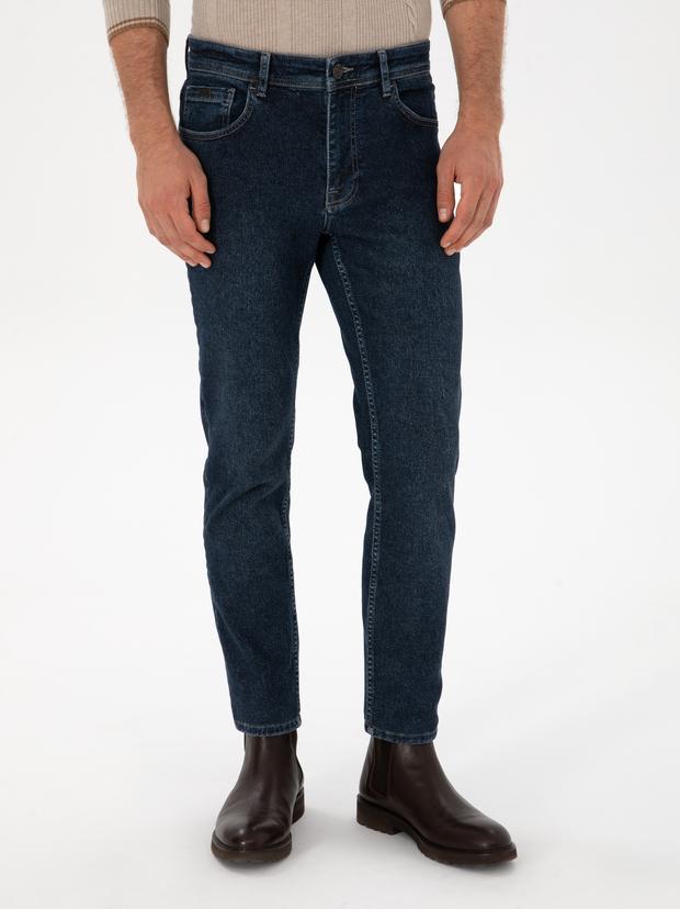 İndigo Slim Fit Pamuk Karışımlı Jean Pantolon