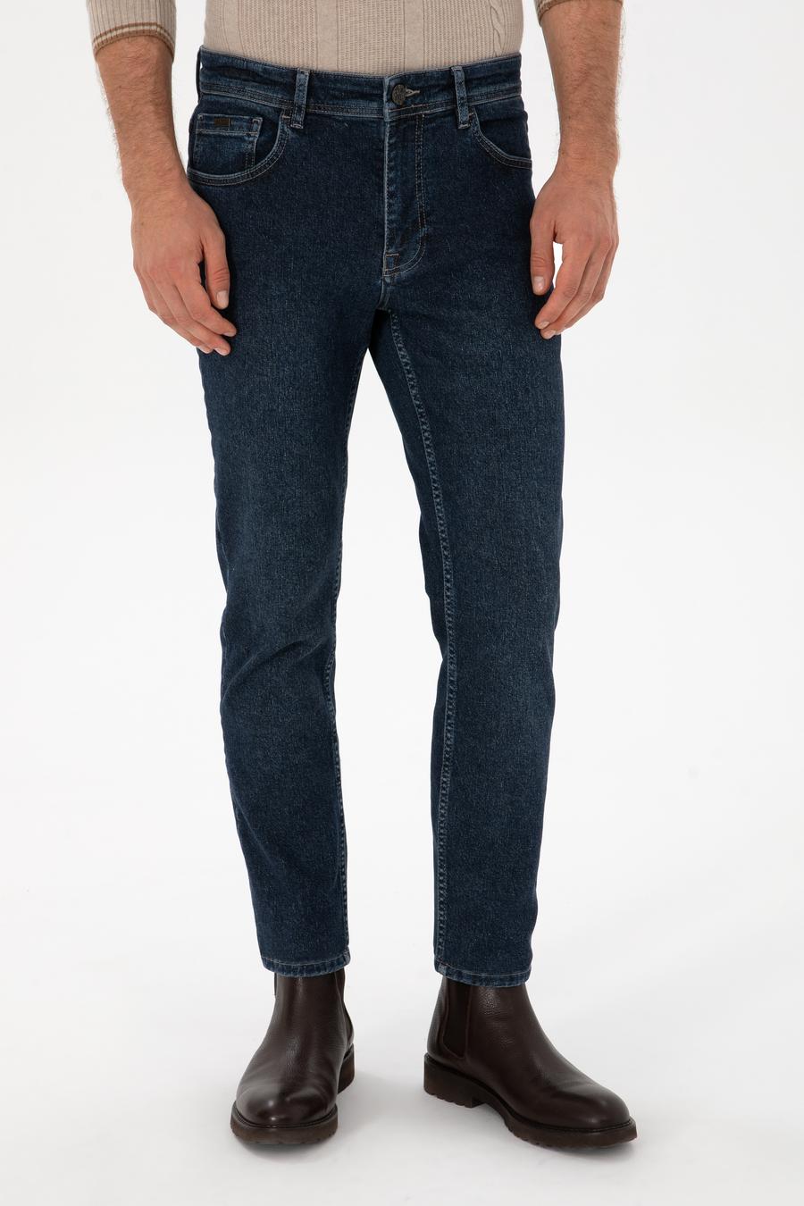 İndigo Slim Fit Pamuk Karışımlı Jean Pantolon - 50308688102