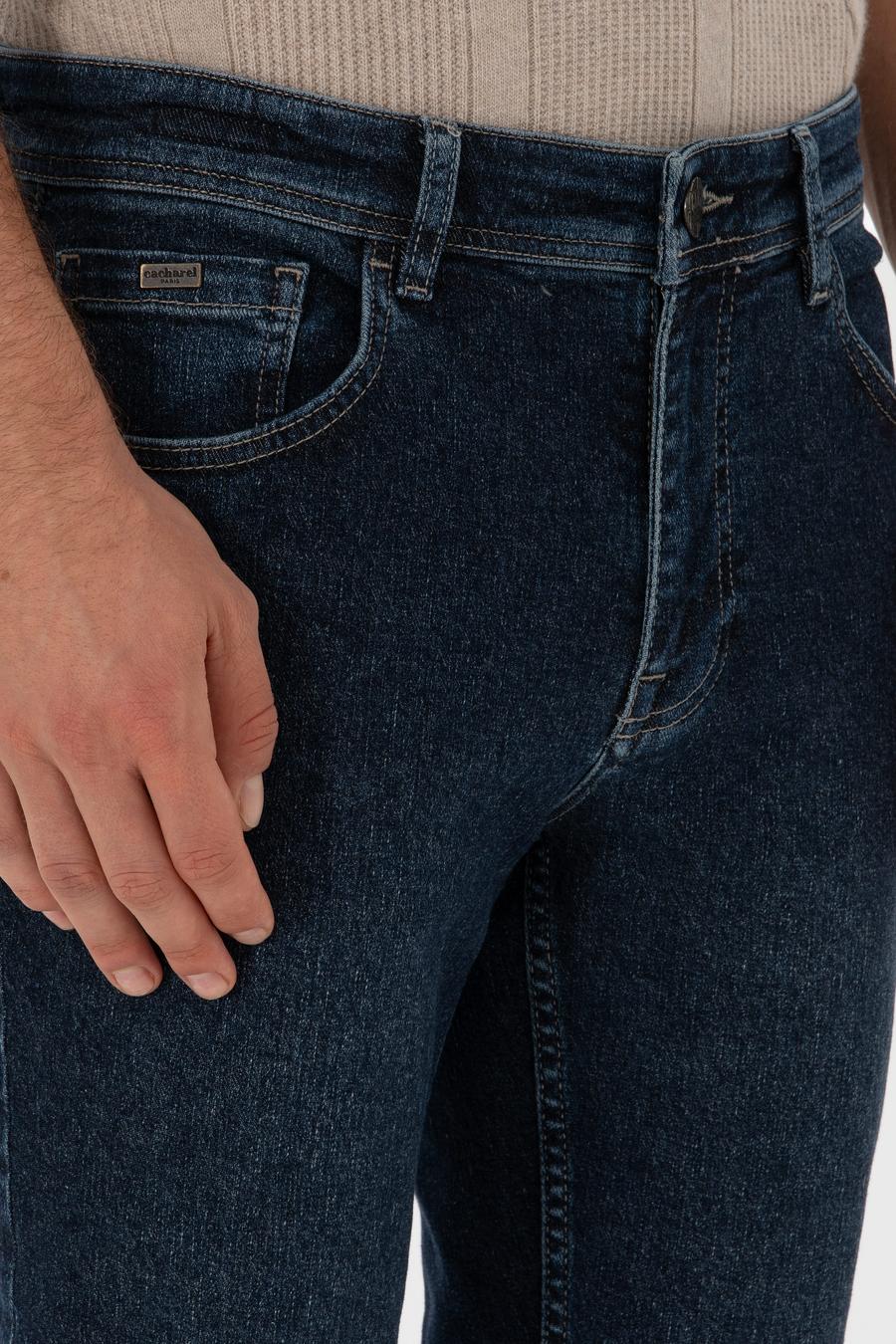 İndigo Slim Fit Pamuk Karışımlı Jean Pantolon - 50308688102