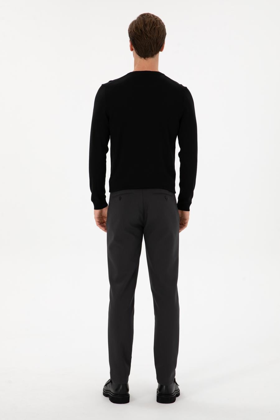 Füme  Slim Fit Kanvas Pantolon - 50308713383