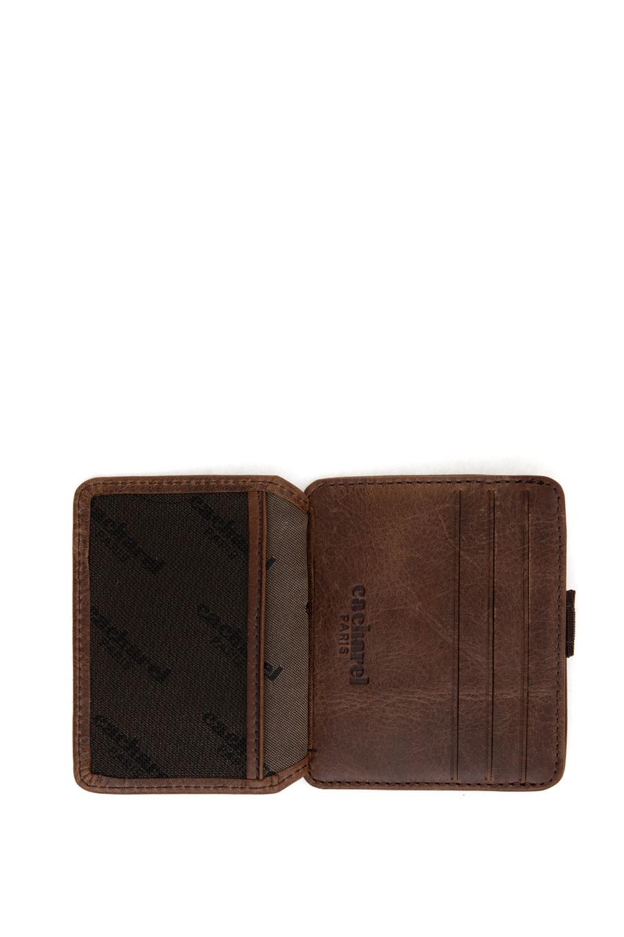 Kahverengi %100 Deri Cüzdan - 50316876002