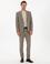 Vizon Slim Fit Çizgili Kırlangıç Yaka Takım Elbise