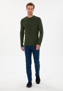 Açık Mavi Slim Fit Pamuk Liyosel Karışımlı Jean Pantolon