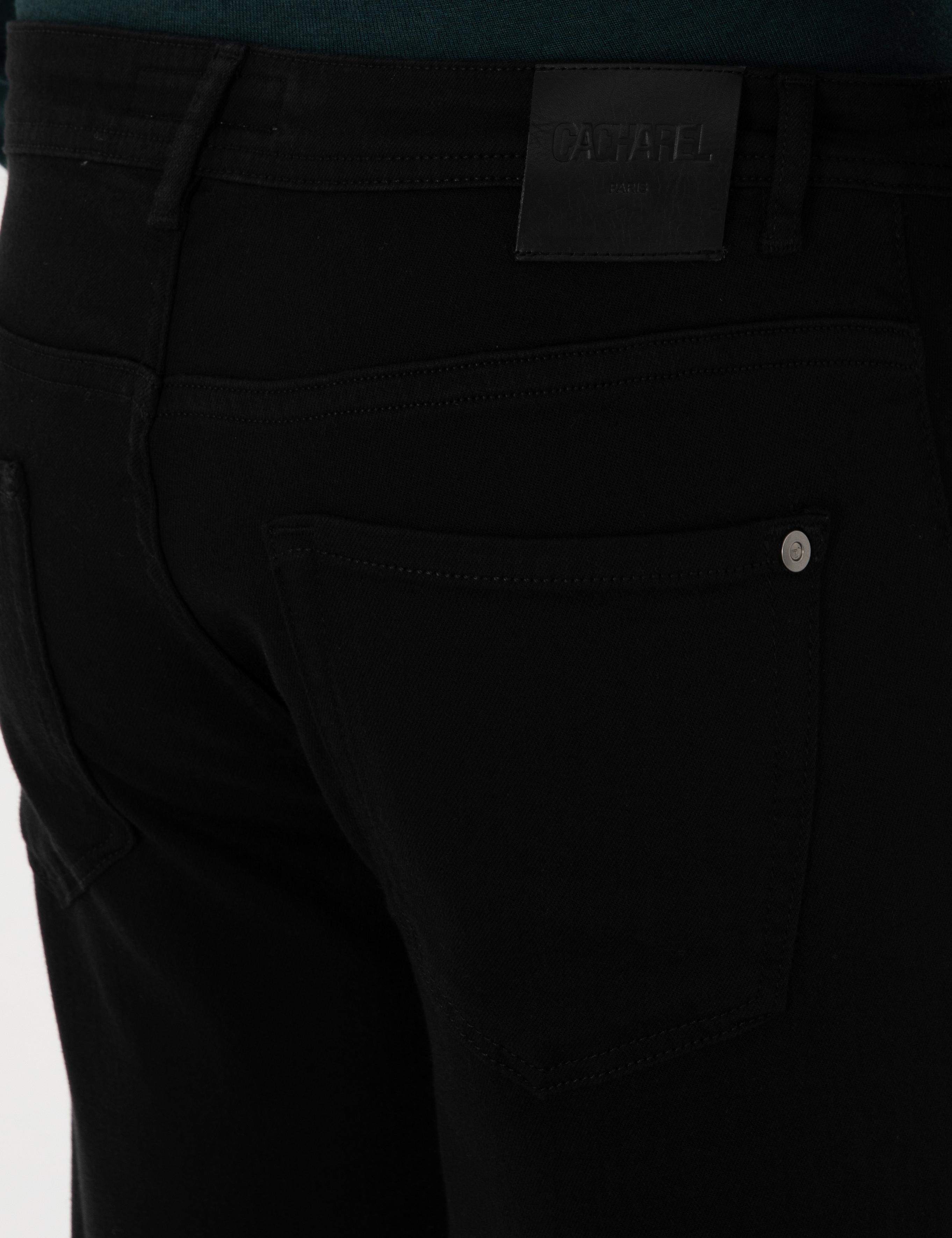 Siyah Slim Fit Pamuk Liyosel Karışımlı Jean Pantolon - 50313970032