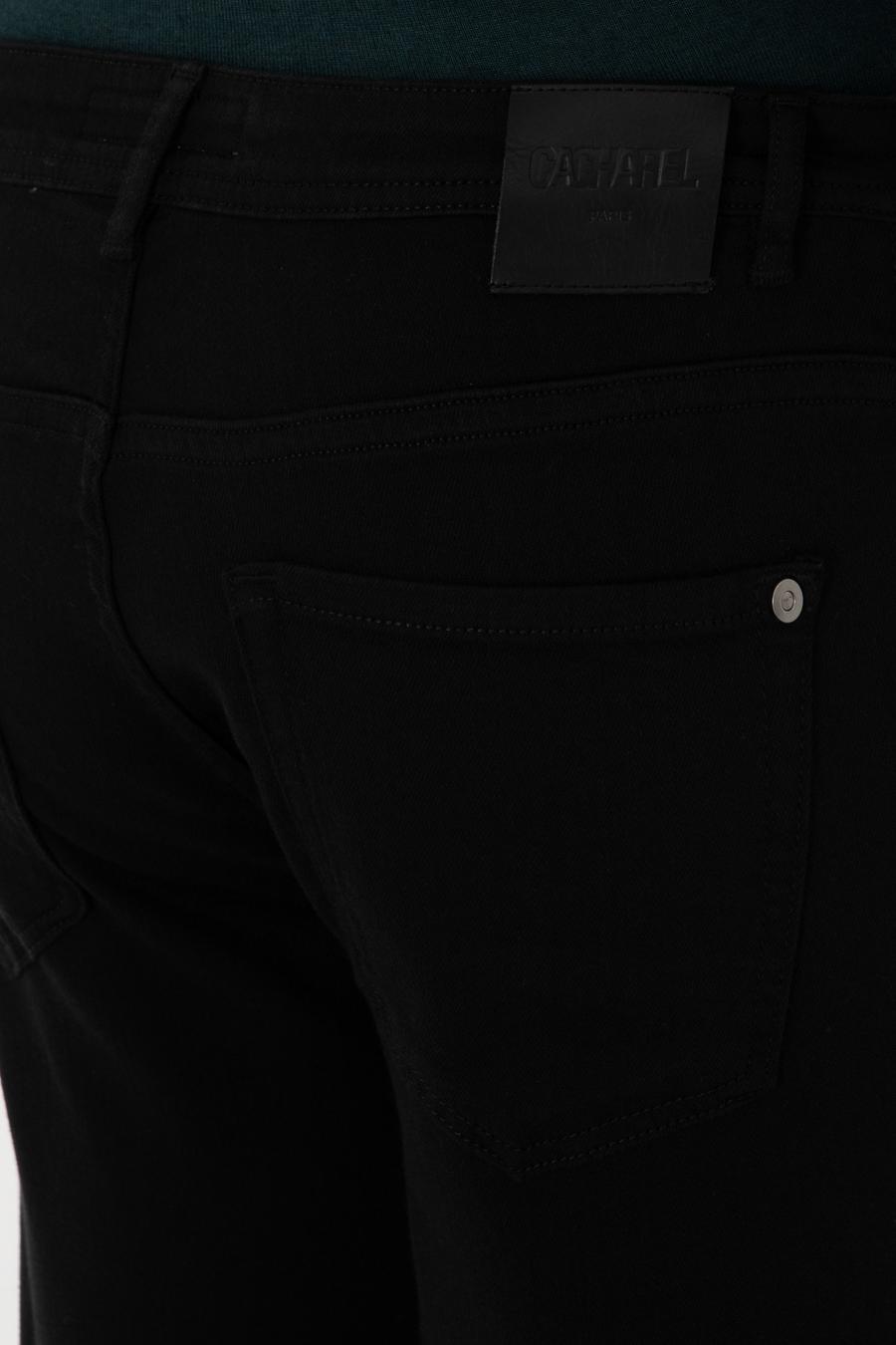 Siyah Slim Fit Pamuk Liyosel Karışımlı Jean Pantolon - 50313970032