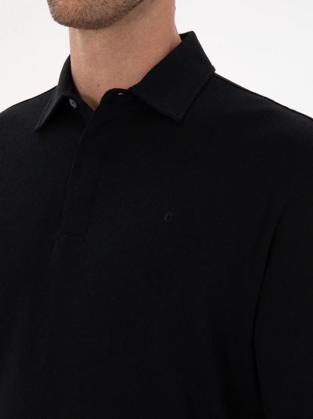 Lacivert Regular Fit Sweatshirt