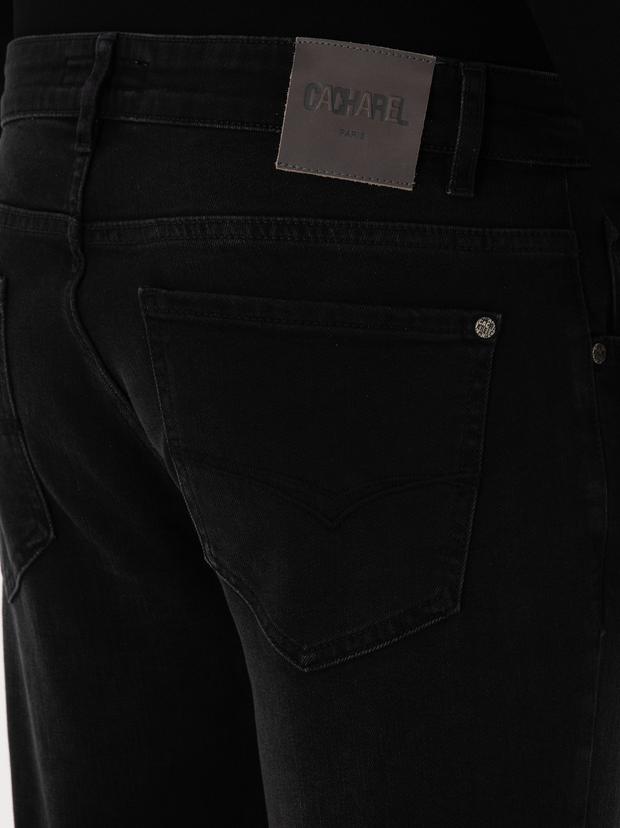Antrasit Slim Fit Pamuk Karışımlı Jean Pantolon