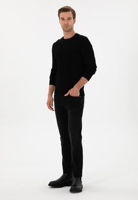 Antrasit Slim Fit Pamuk Karışımlı Jean Pantolon