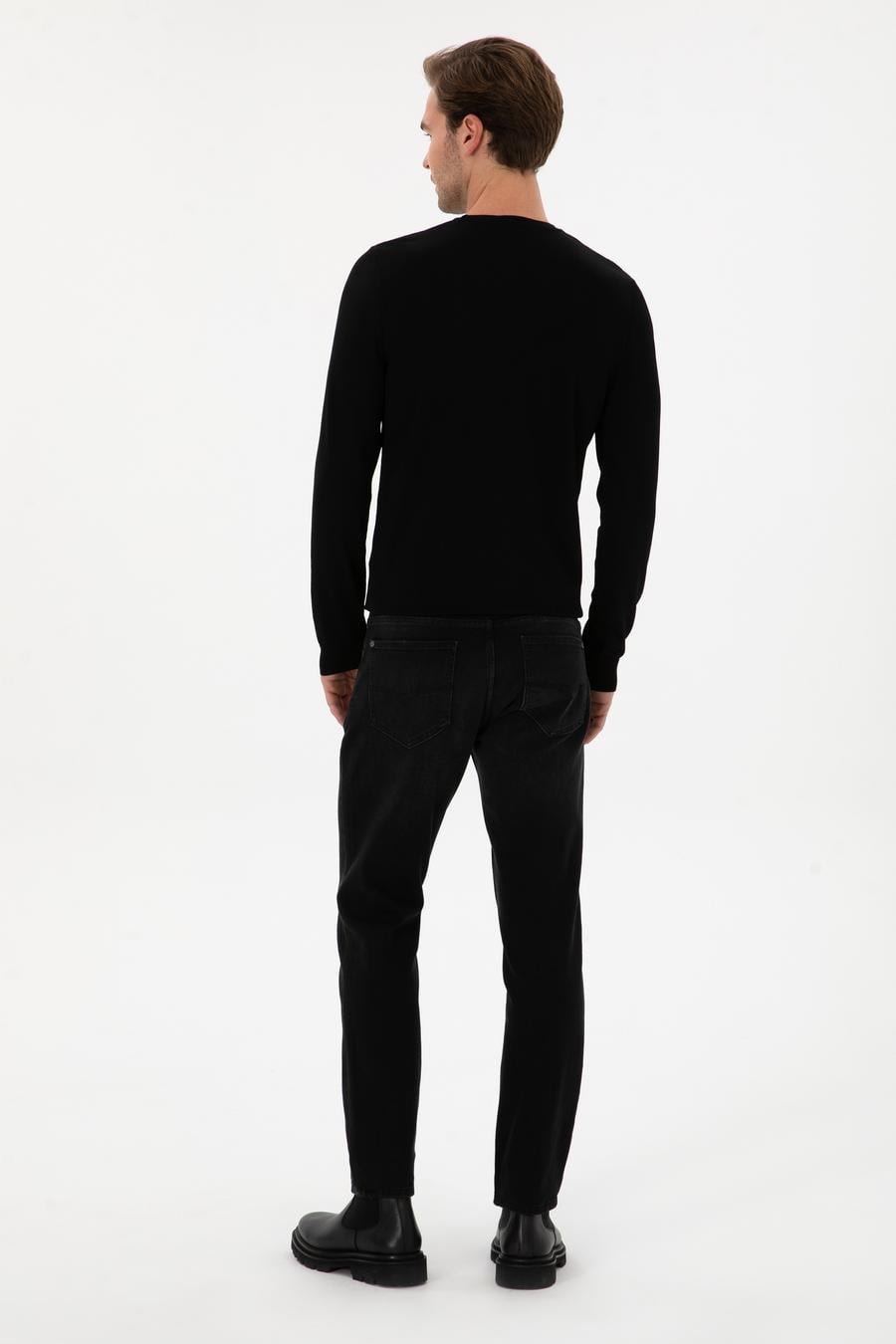 Antrasit Slim Fit Pamuk Karışımlı Jean Pantolon - 50308650062