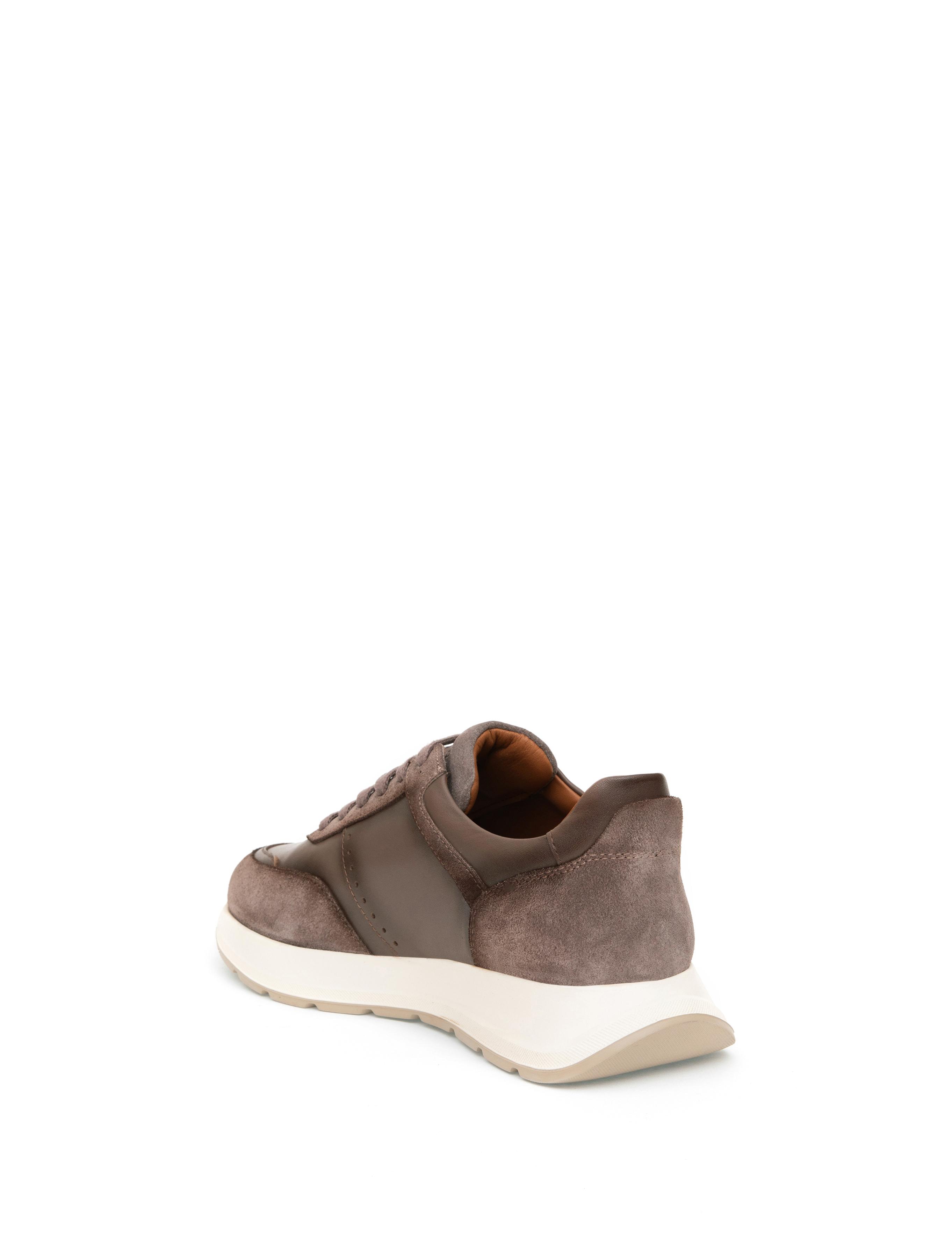 Kahverengi Eva Taban %100 Deri Sneaker Ayakkabı - 50312358014
