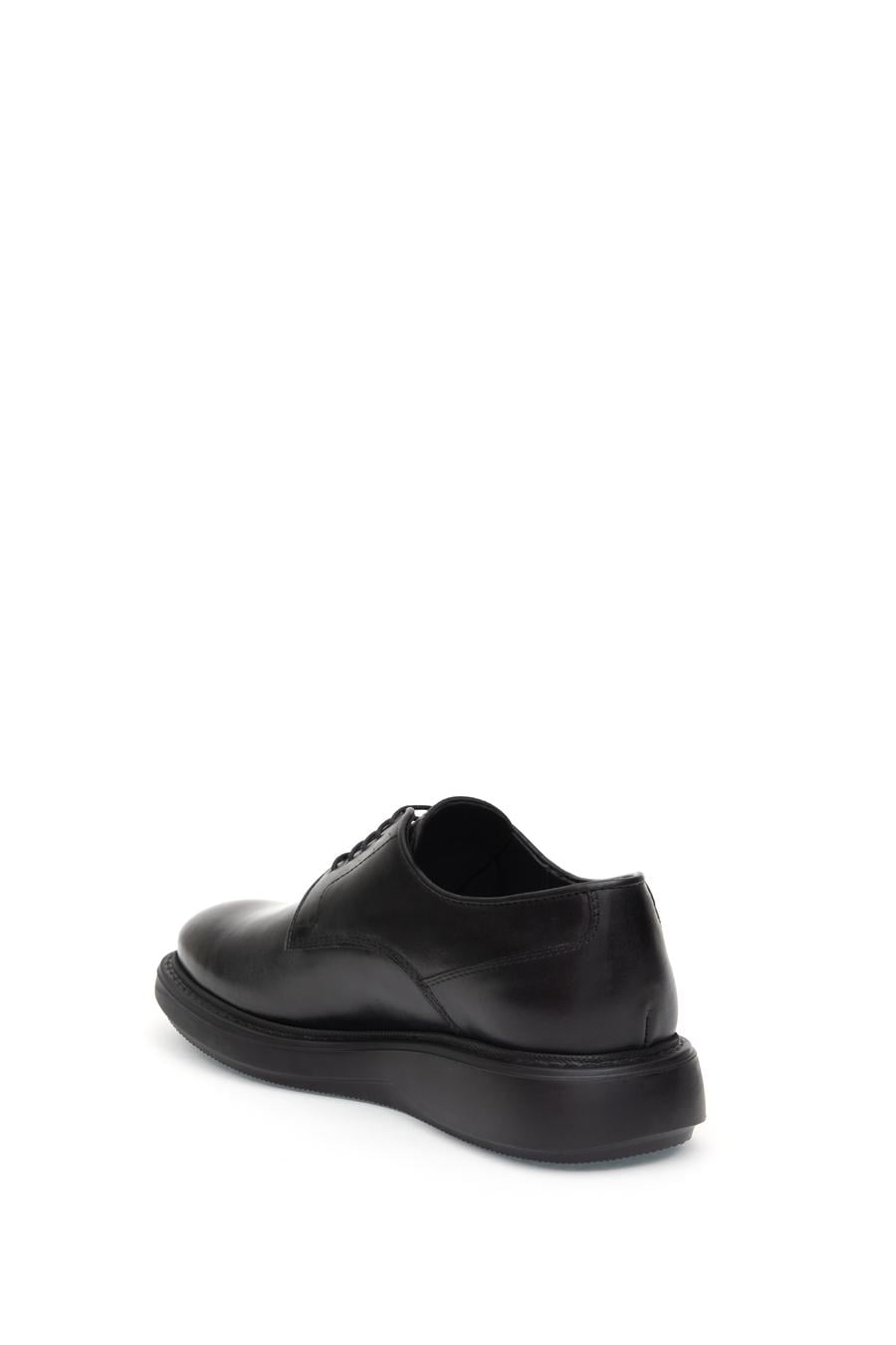 Siyah Eva Taban %100 Deri Smart Casual Ayakkabı - 50312158006