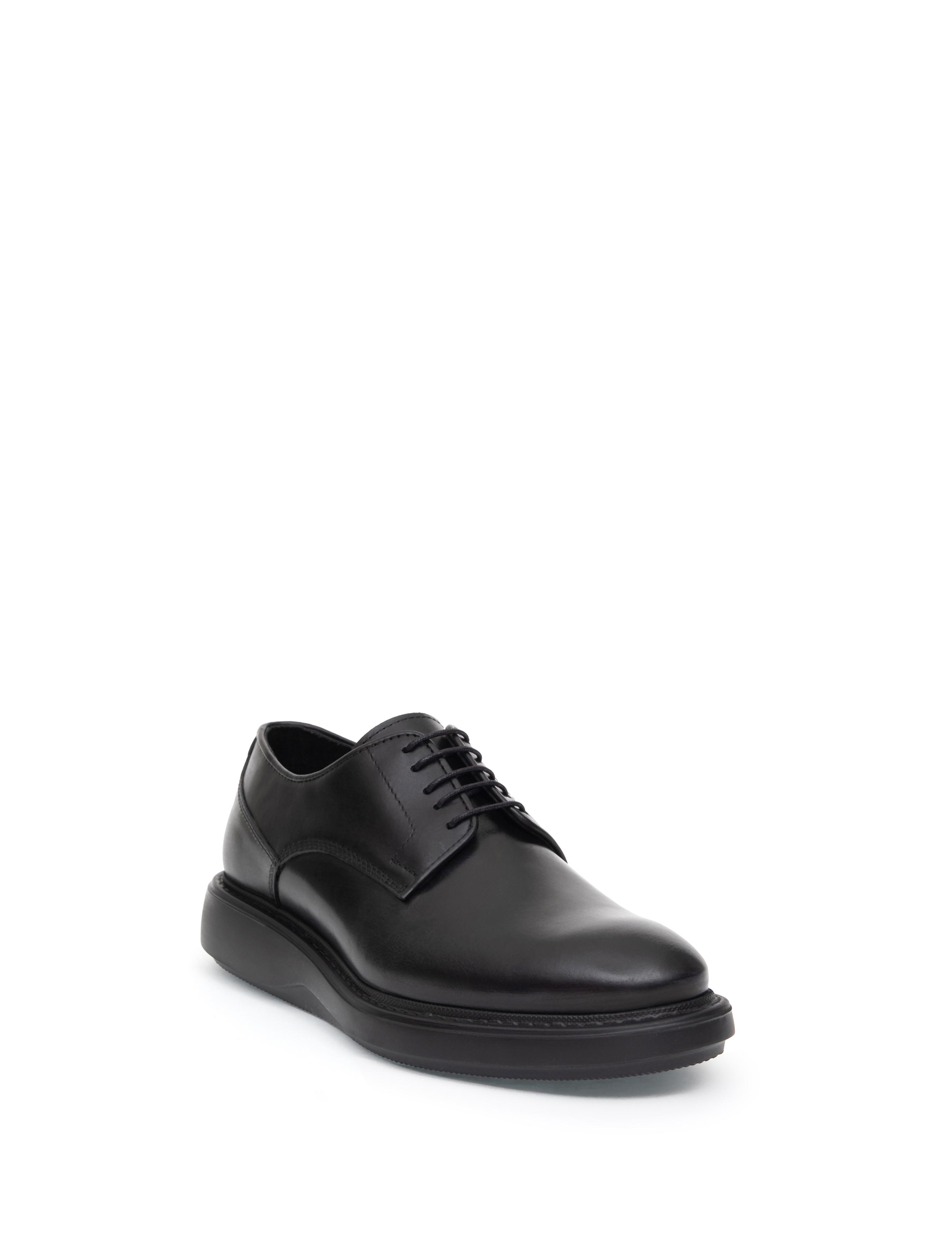 Siyah Eva Taban %100 Deri Smart Casual Ayakkabı - 50312158006