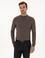 Vizon Slim Fit Kaşmir İpek Karışımlı Çeyrek Balıkçı Yaka Triko Kazak