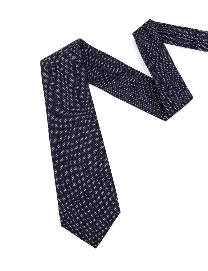 Lacivert %100 İpek Kravat