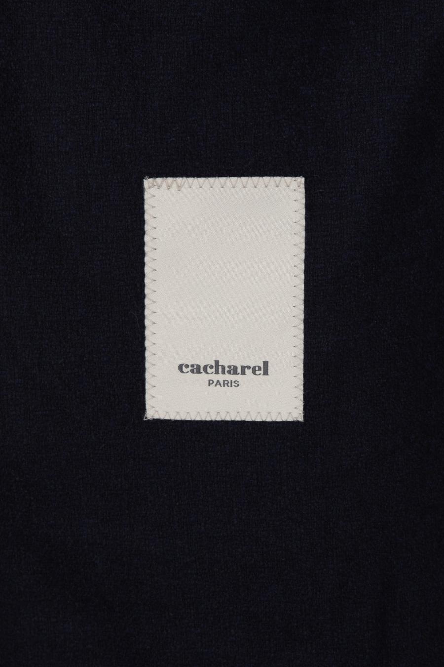 Lacivert Slim Fit Yün Kaşmir Karışımlı Ceket - 50299266008