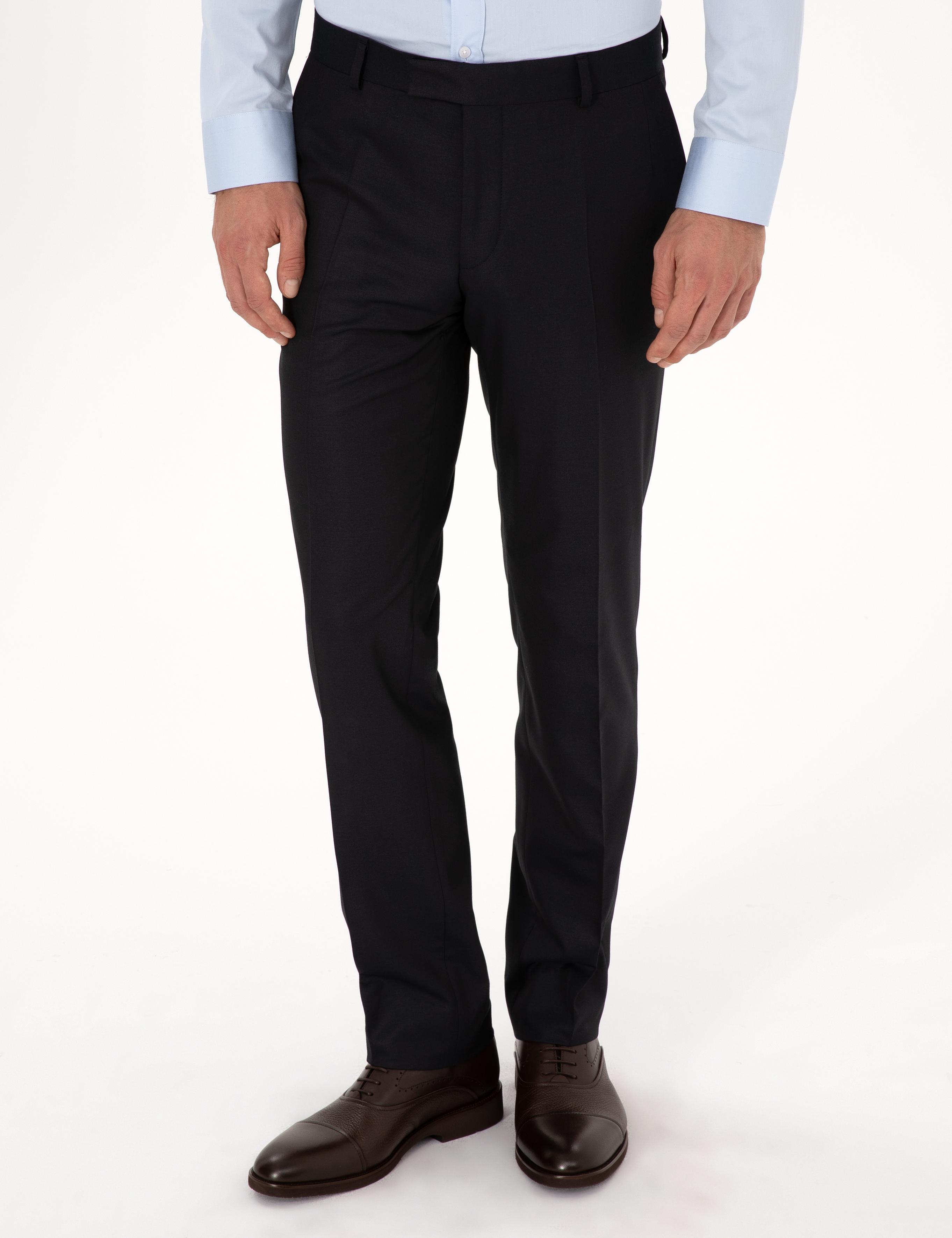 Lacivert Slim Fit Klasik Pantolon - 50318985003