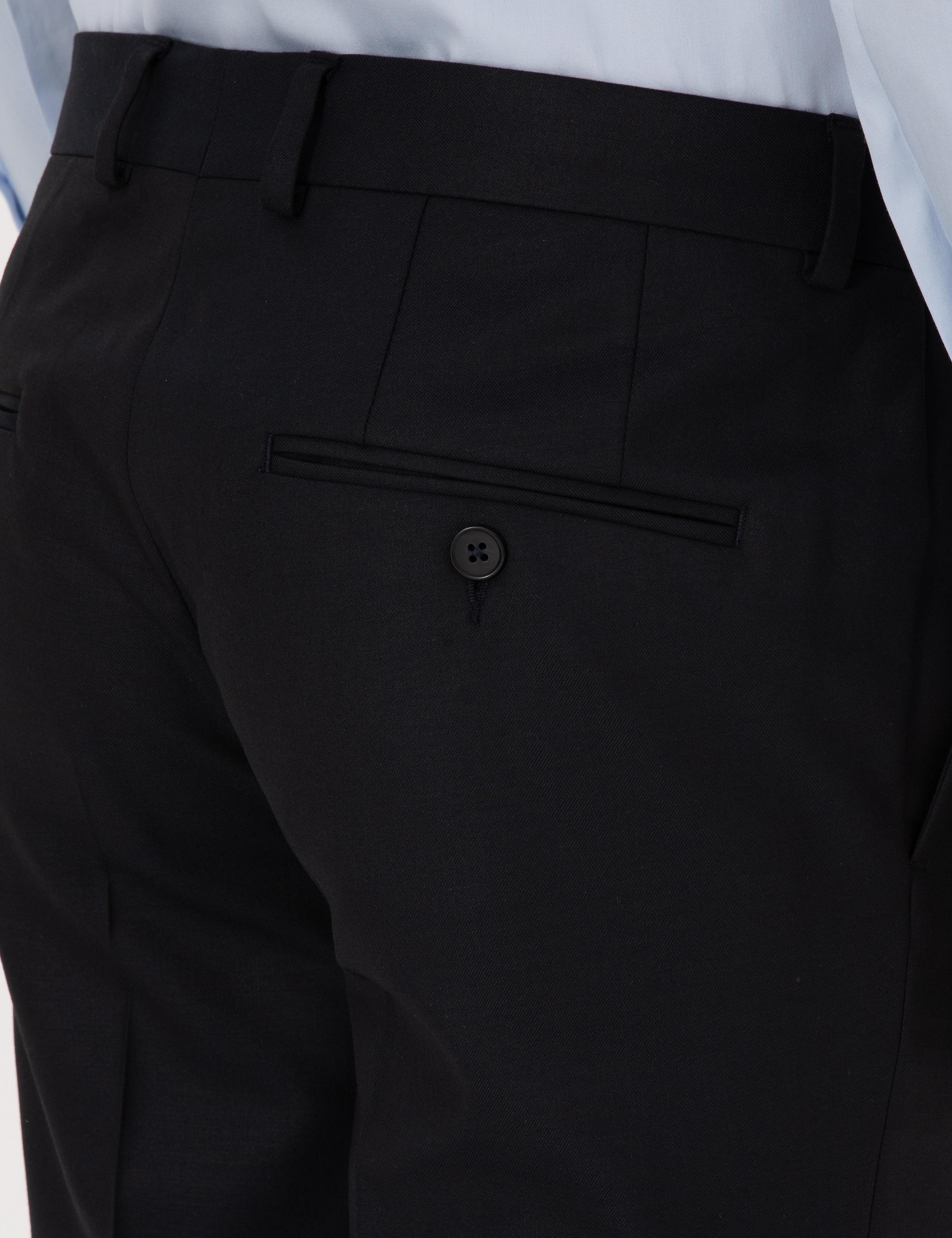 Lacivert Slim Fit Klasik Pantolon - 50318985003