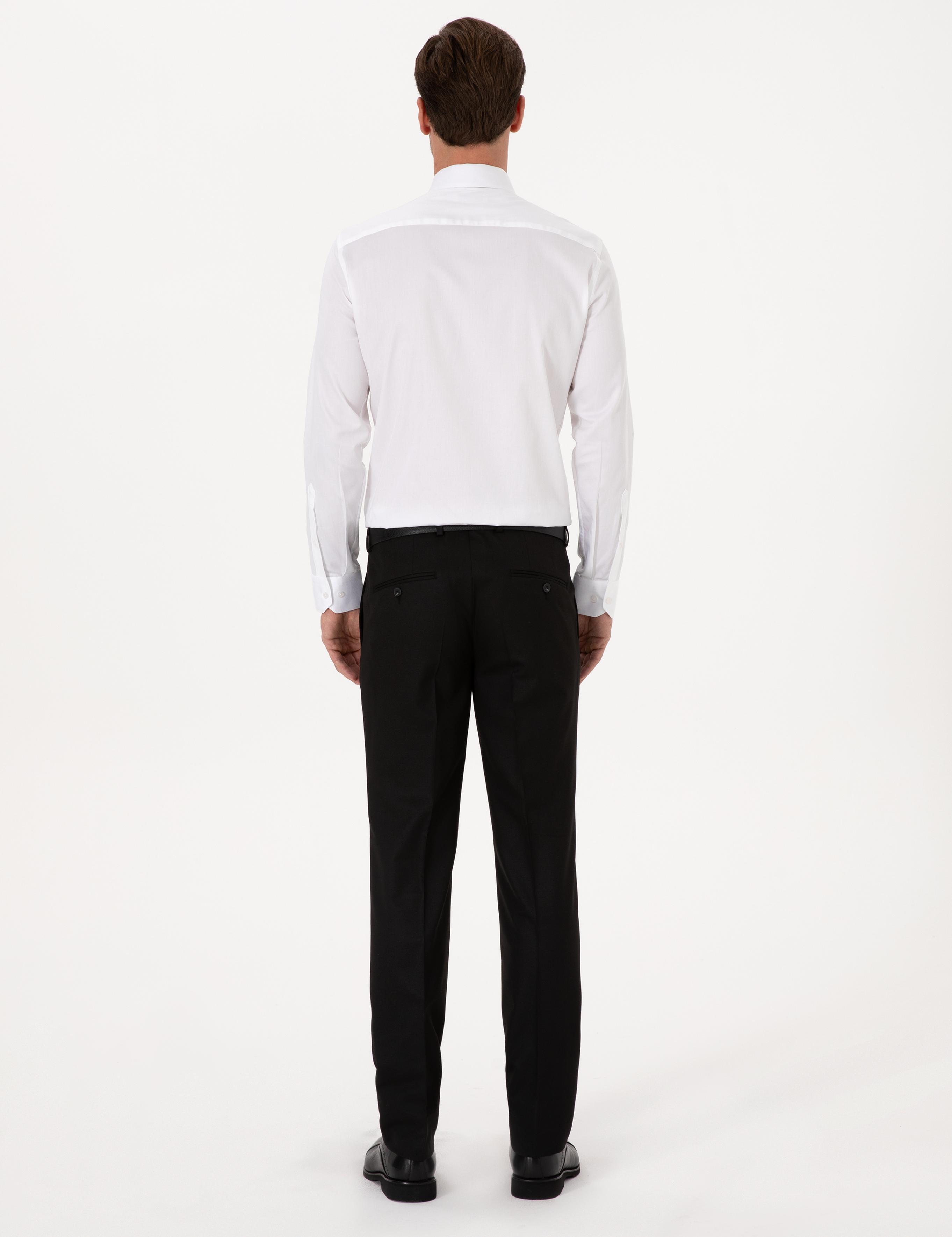 Siyah Slim Fit Klasik Pantolon - 50318985015