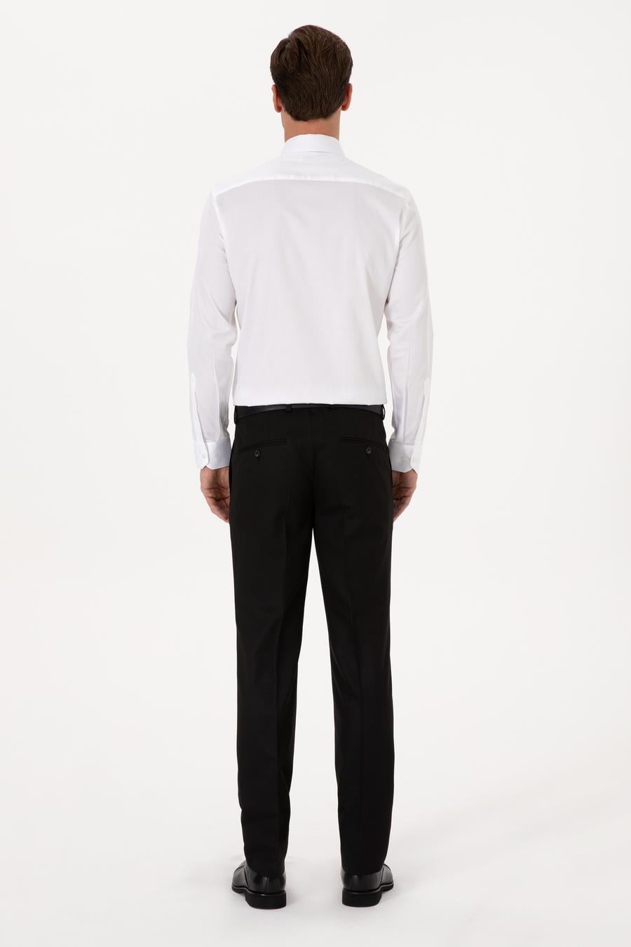 Siyah Slim Fit Klasik Pantolon - 50318985015