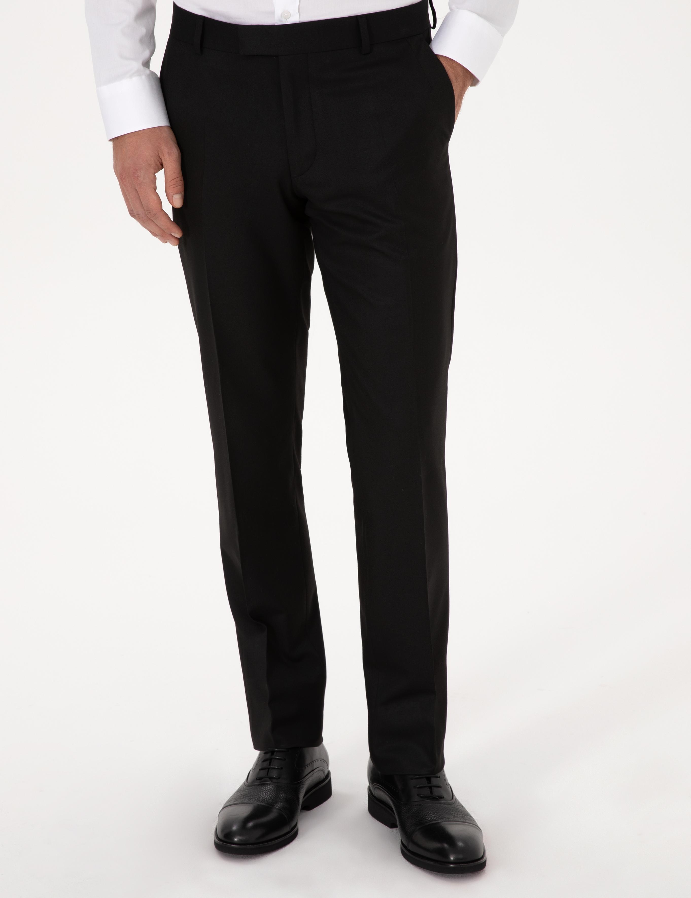 Siyah Slim Fit Klasik Pantolon - 50318985015