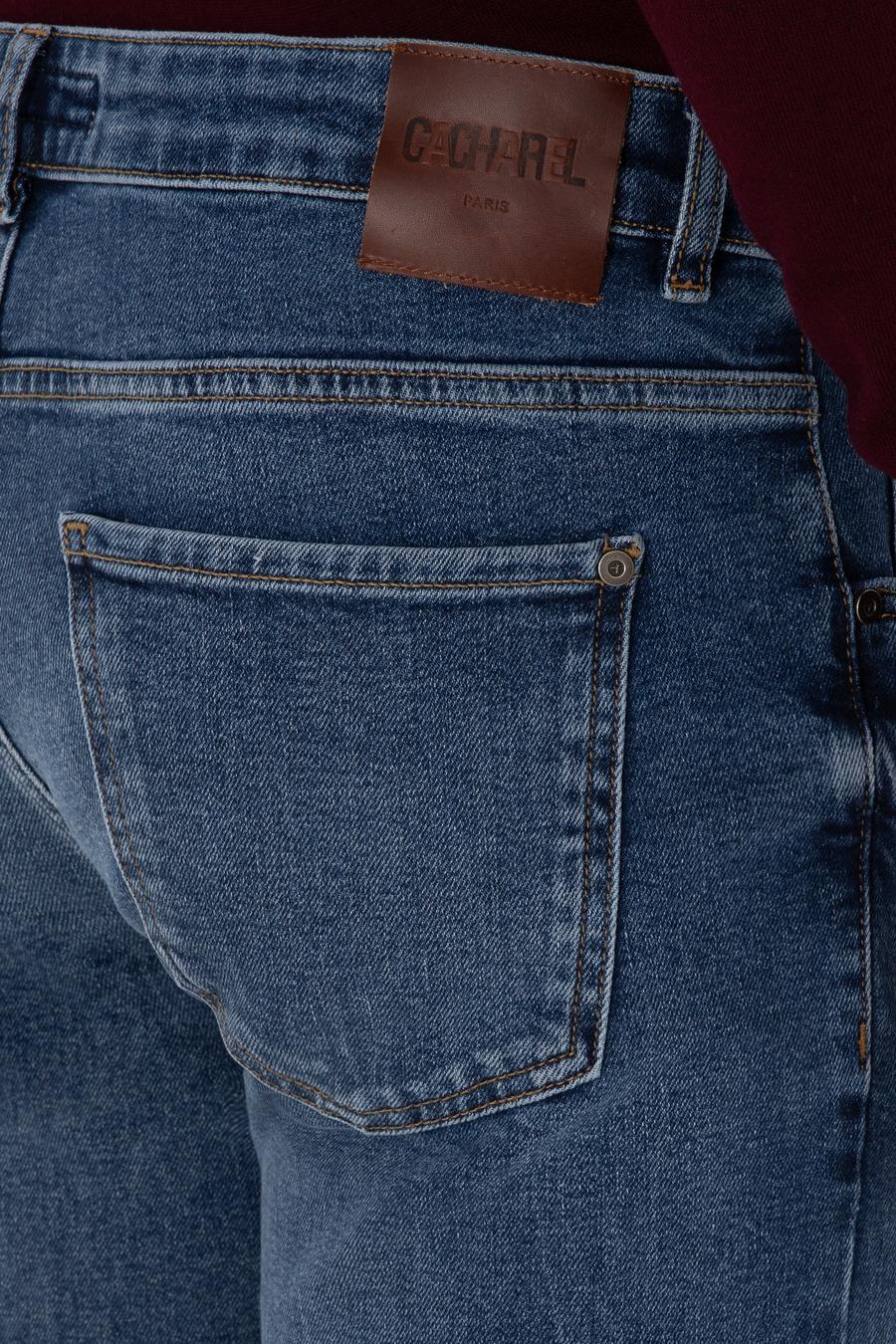 Açık Mavi Slim Fit Pamuk Karışımlı Jean Pantolon - 50313998047