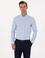 Açık Mavi Slim Fit %100 Pamuk Yakası Düğmeli Oxford Gömlek
