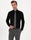 Siyah Slim Fit %100 Pamuk Klasik Gömlek