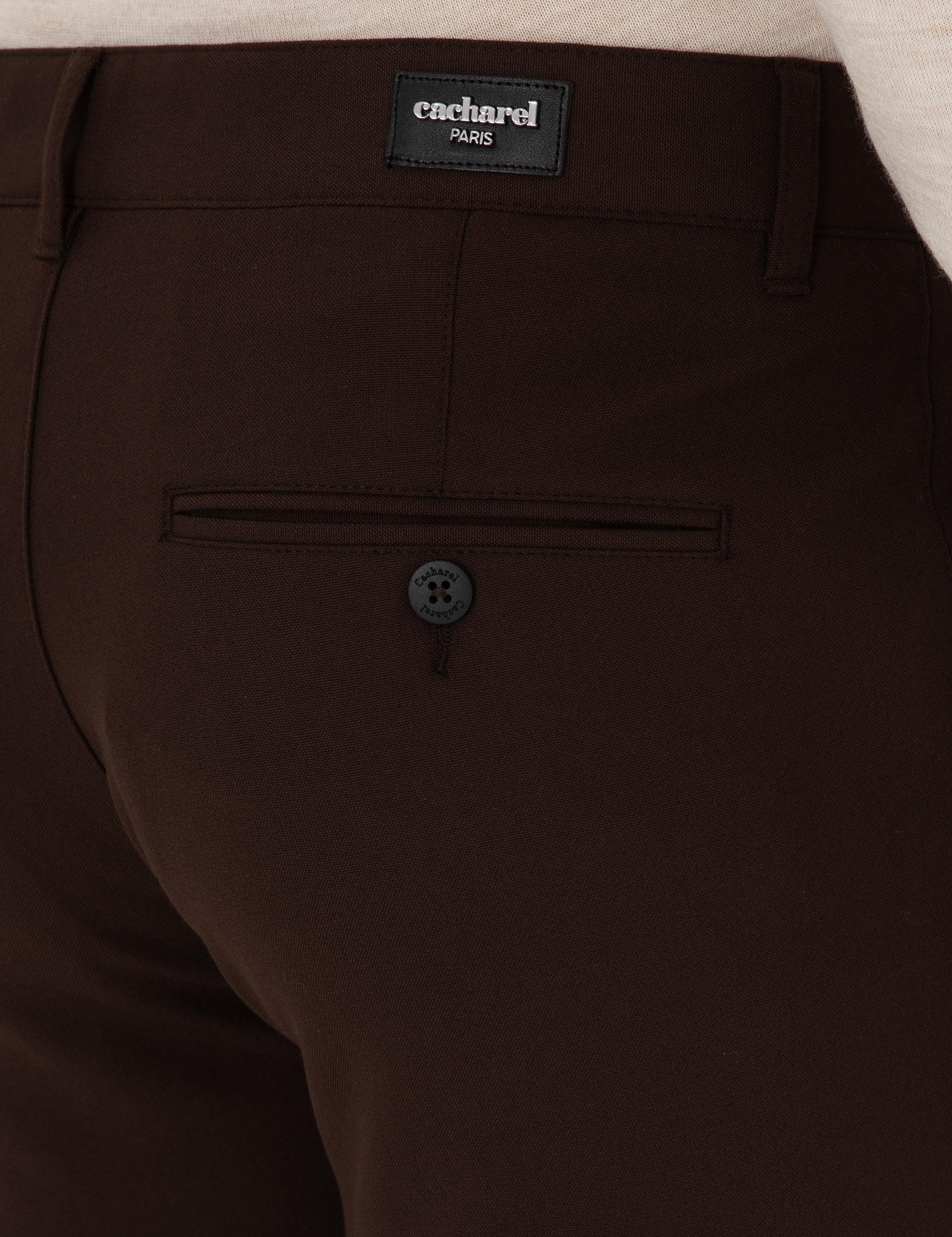 Kahverengi Slim Fit Kanvas Pantolon - 50319449043