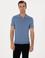 İndigo Slim Fit Apaş YakaTriko T-shirt
