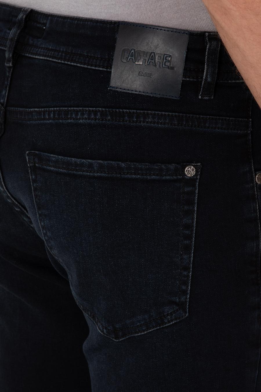 Koyu Lacivert  Slim Fit Pamuk Karışımlı Jean Pantolon - 50308678062