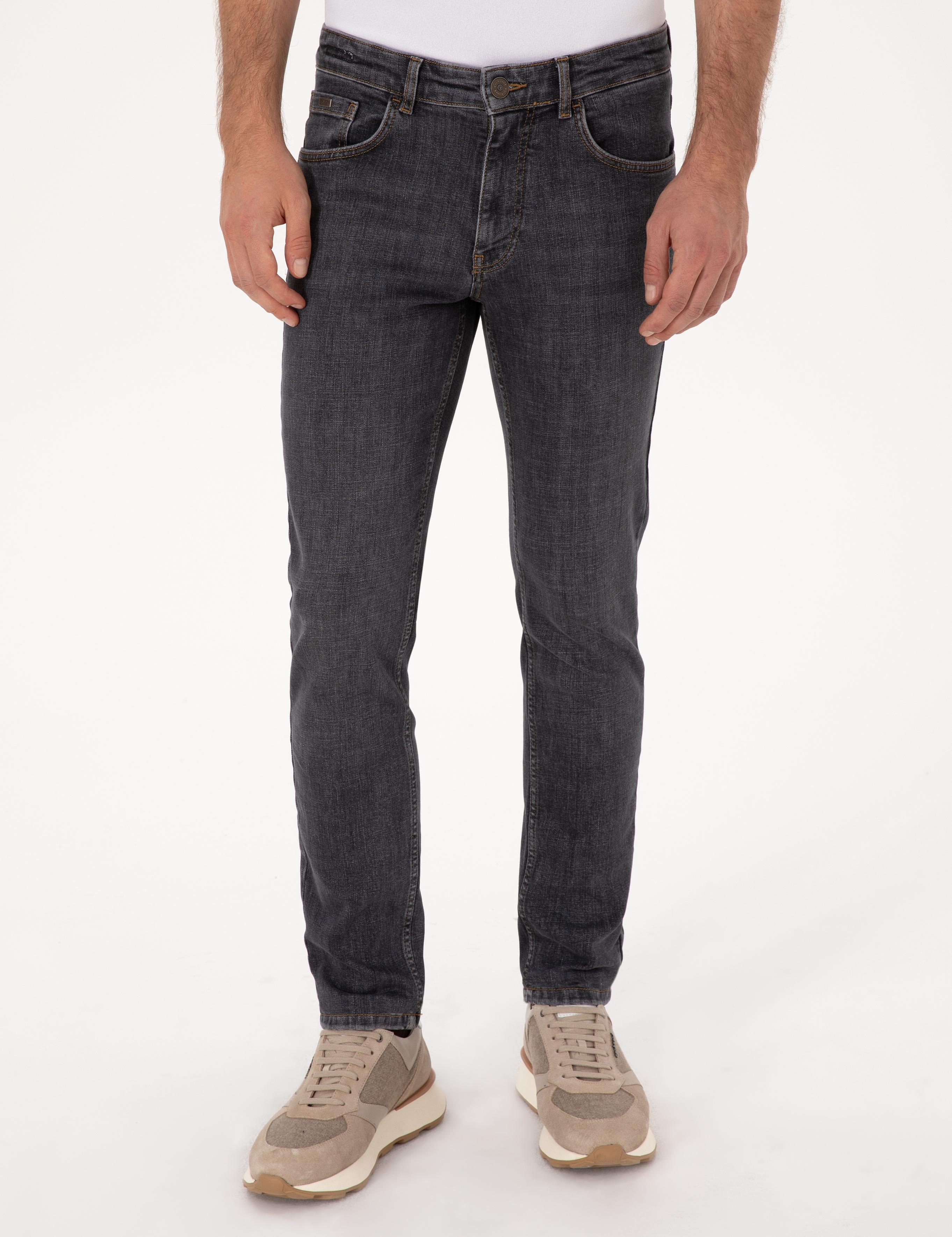 Antrasit Slim Fit Pamuk Karışımlı Jean Pantolon - 50313997012