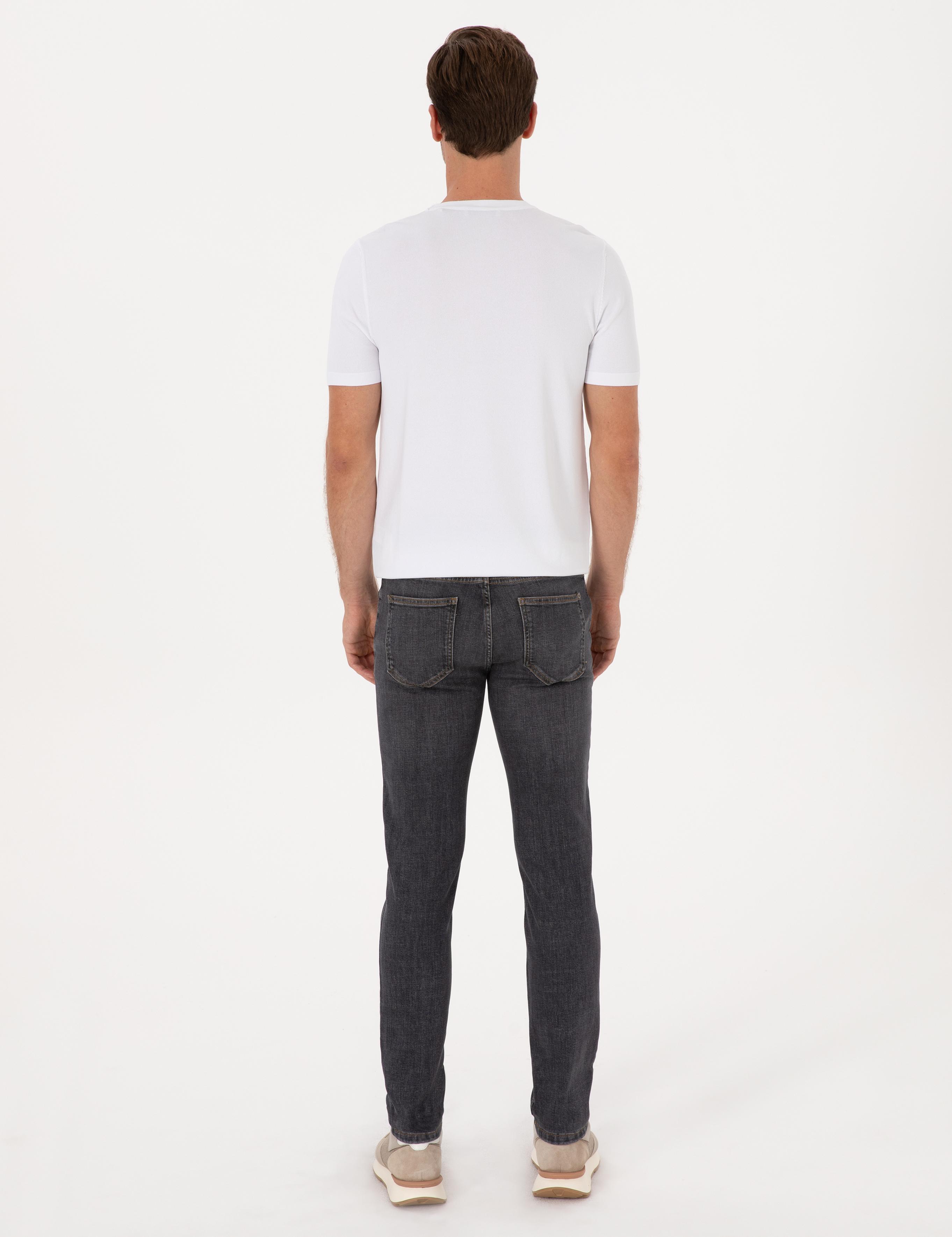 Antrasit Slim Fit Pamuk Karışımlı Jean Pantolon - 50313997012