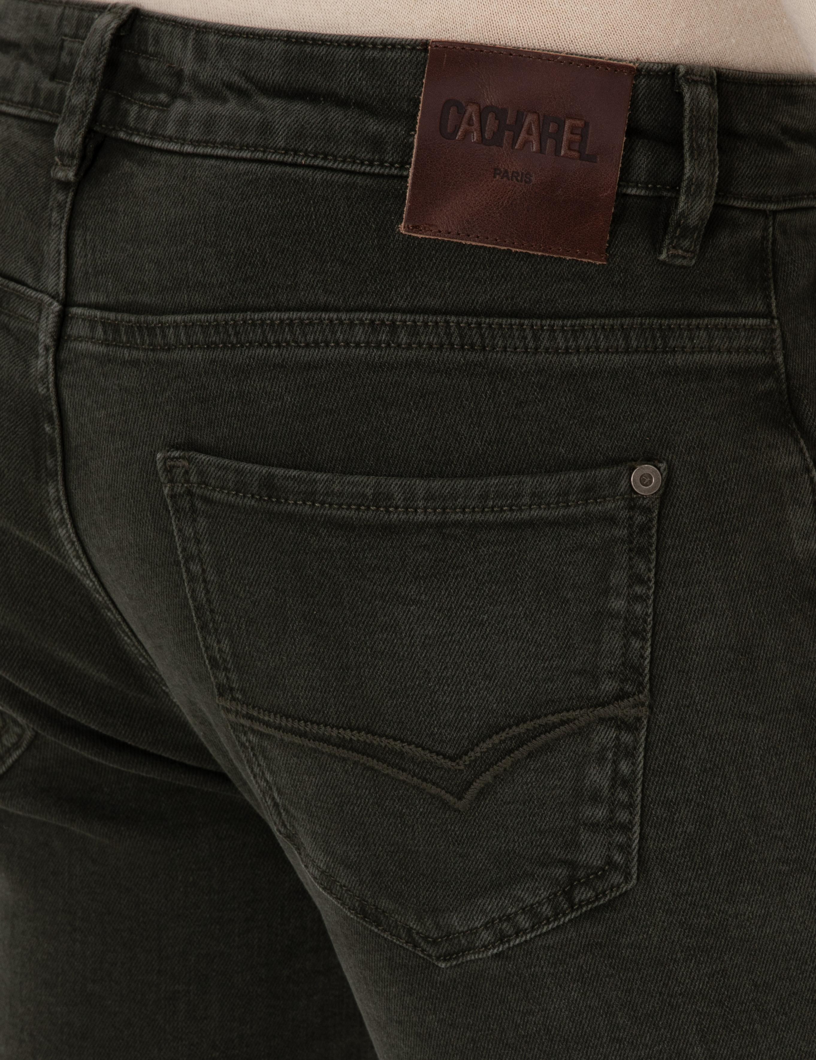 Yeşil Slim Fit Pamuk Karışımlı Jean Pantolon - 50308687161