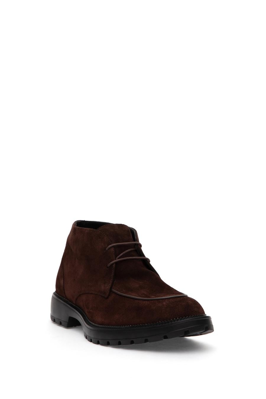 Kahverengi %100 Deri Chukka Bot - 50312274020