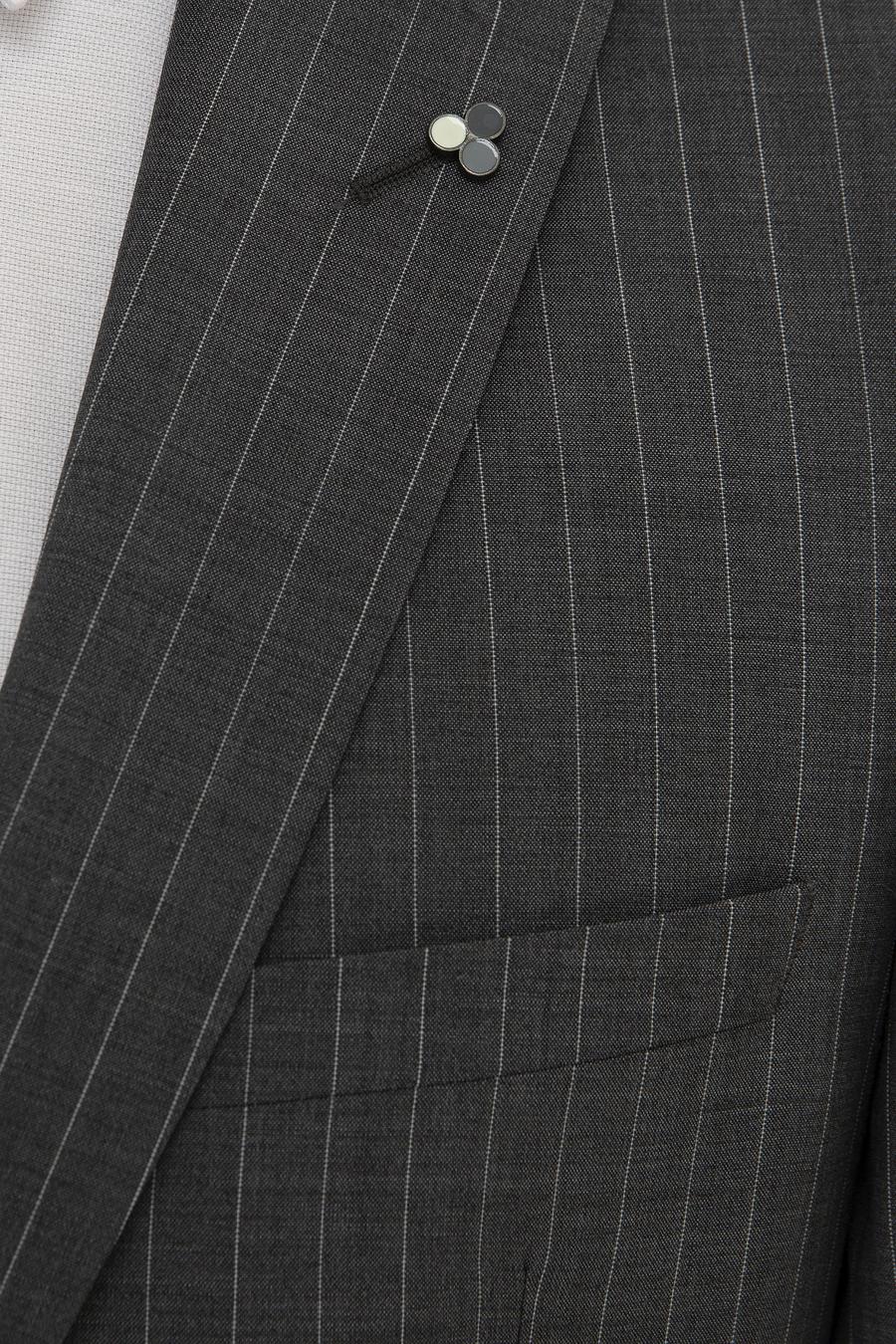 Gri Slim Fit Ceket - 50223523050