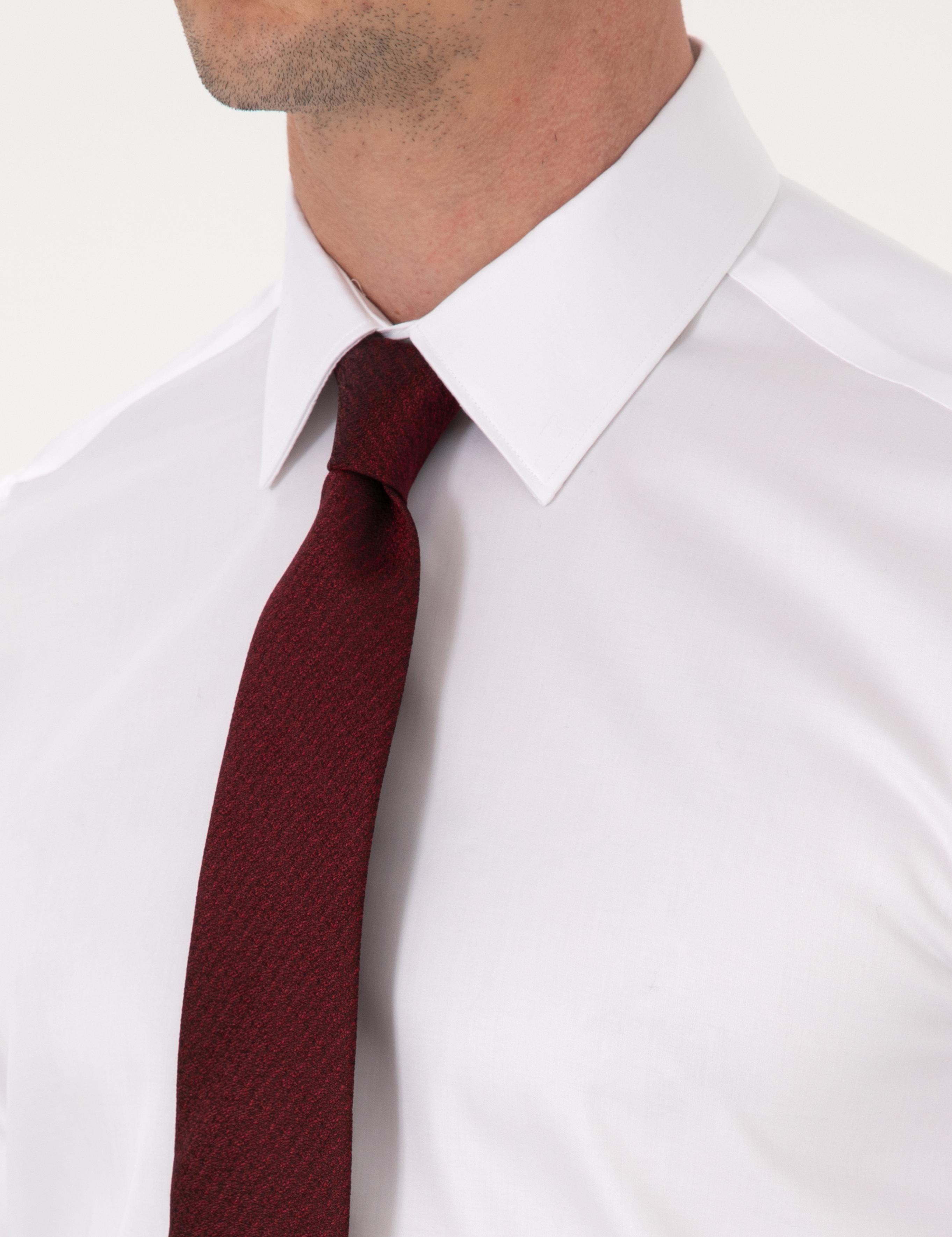Beyaz Slim Fit %100 Pamuk Non Iron Kolay Ütülenebilir Klasik Gömlek - 50314613007