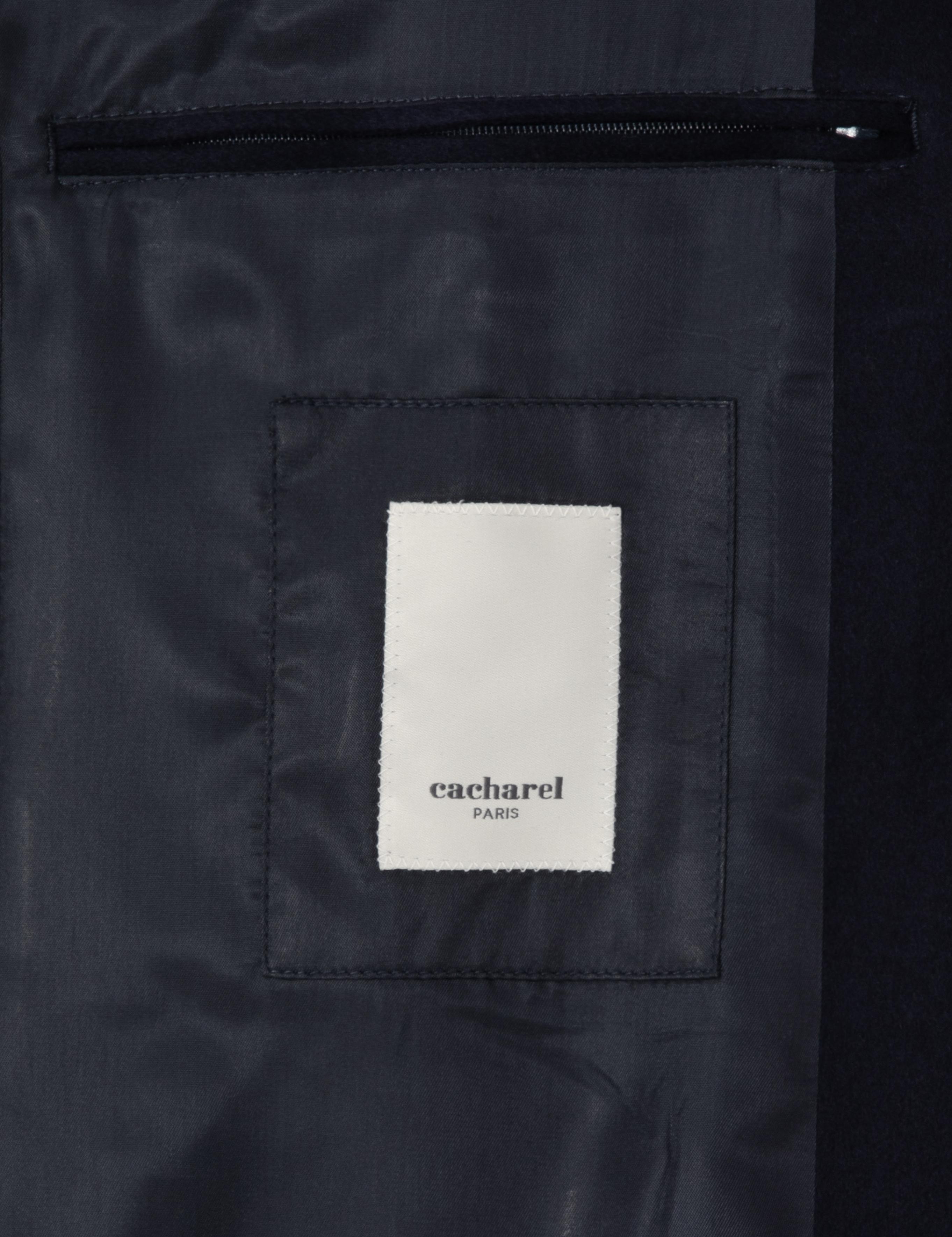 Lacivert Slim Fit %100 Kaşmir Palto - 50314889002