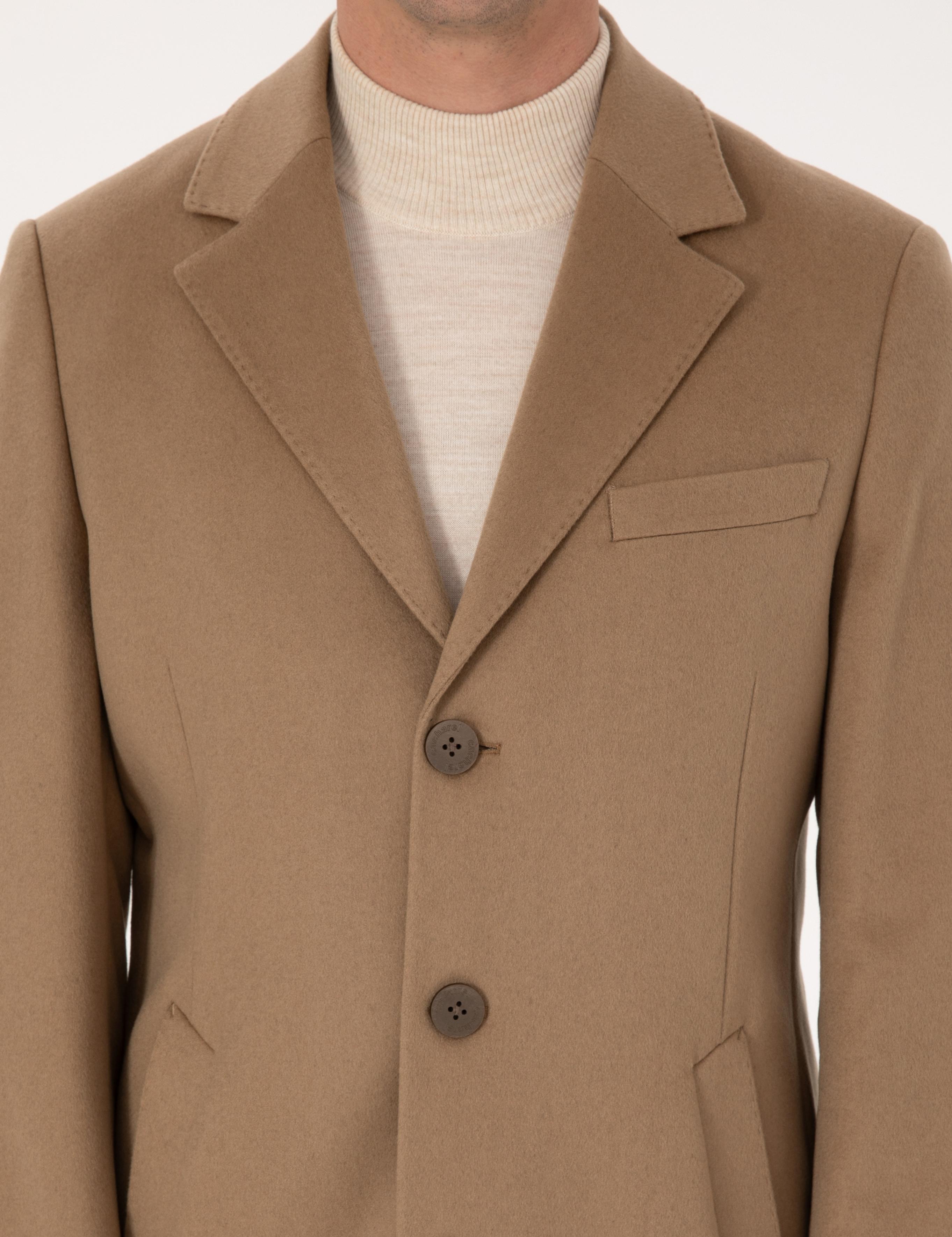 Camel Slim Fit %100 Kaşmir Palto - 50314889013