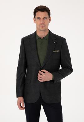 Yeşil Slim Fit Ceket