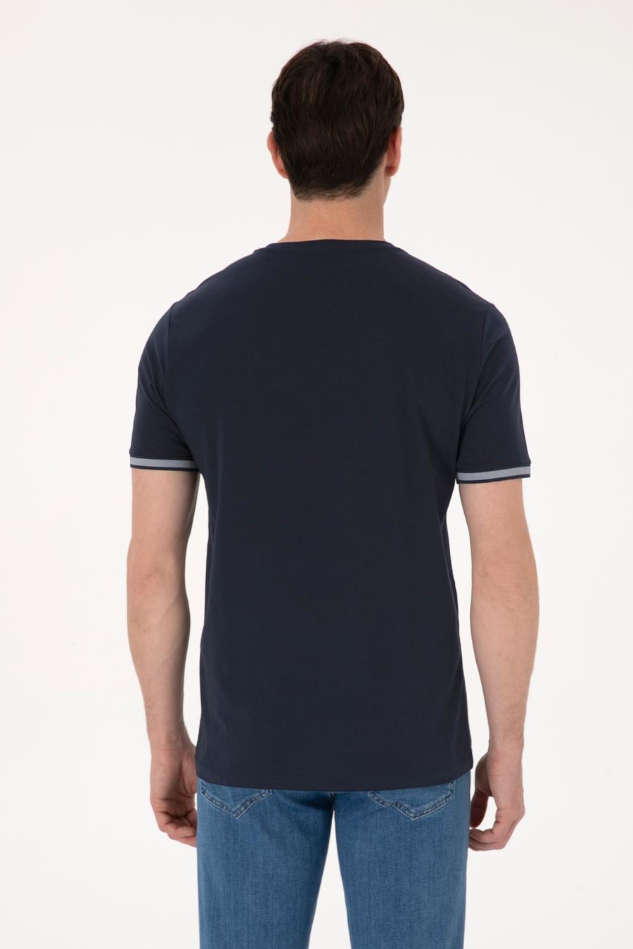 Lacivert Regular Fit Tişört - 50301318013