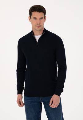 Lacivert Regular Fit Kazak