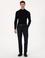 Lacivert Slim Fit Yün Karışımlı Kumaş Pantolon