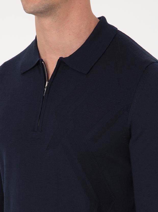 Lacivert Regular Fit Kazak