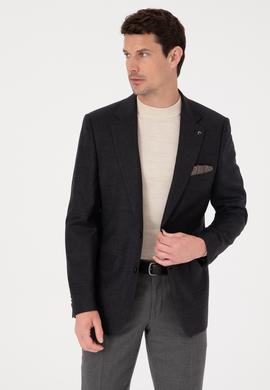 Antrasit Slim Fit Ceket