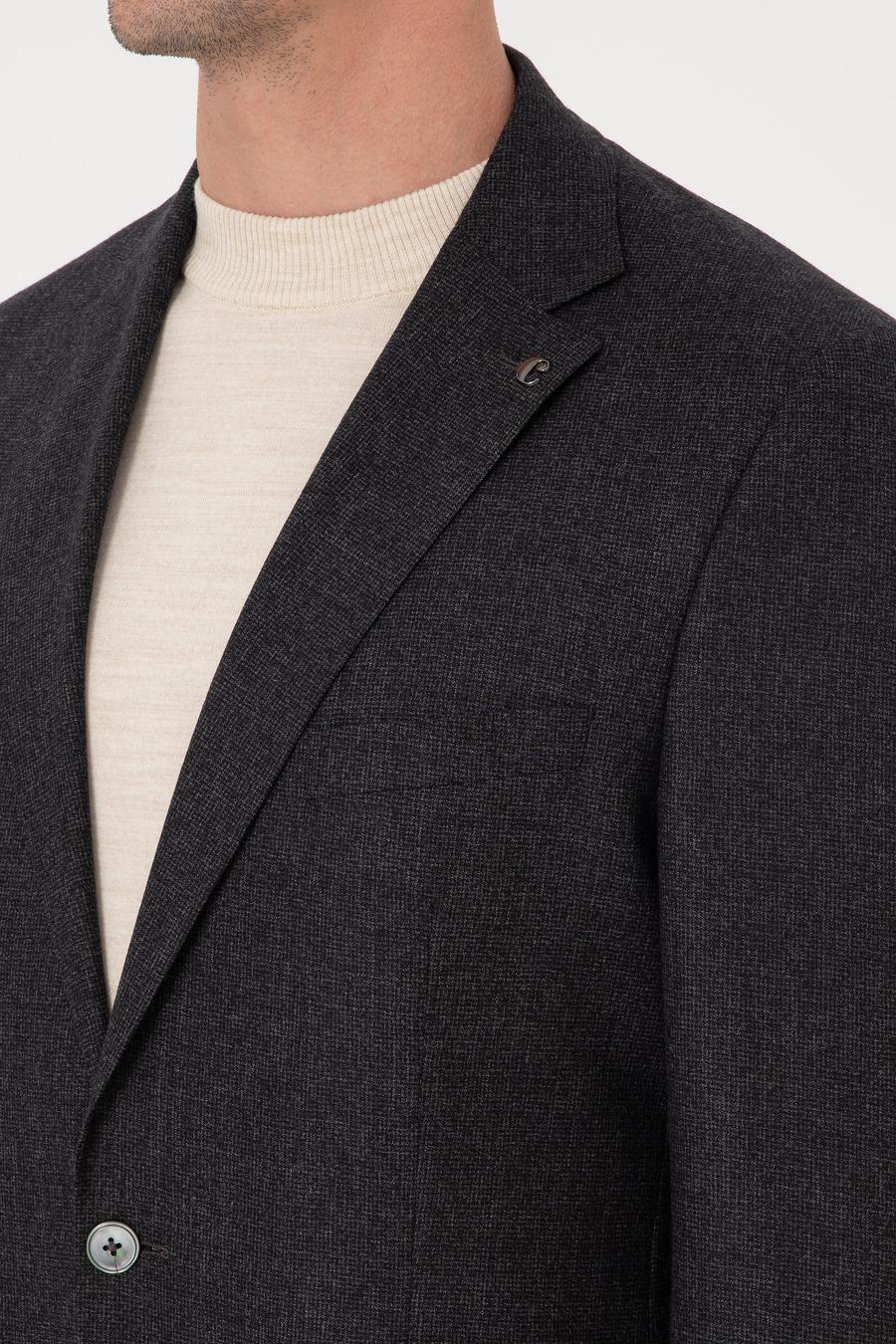 Antrasit Slim Fit Ceket - 50279076047
